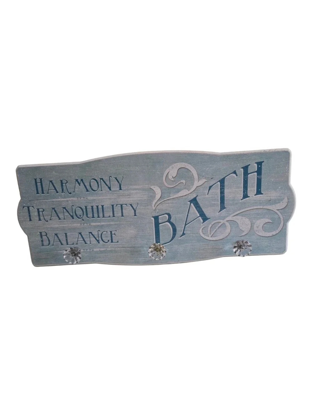 This Country Wooden Bathroom Sign